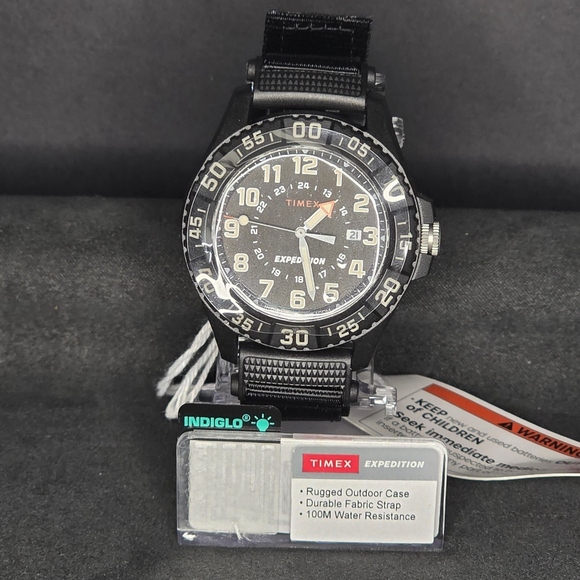 Timex TW4B26300WX Expedition Acadia Rugged Black Strap Mens Watch Analog Indiglo - Picture 5 of 5